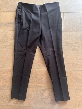 Vince Camuto Black Slim Ankle Pants High Waist Stretch Career